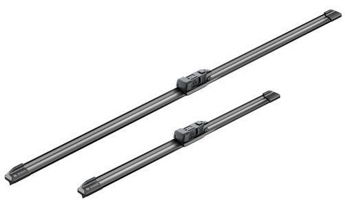 Set ștergătoare BOSCH AeroTwin A106S, lungimi 700mm și 425mm, fără carcasă, pentru vehicule cu volan pe stânga, cod 3 397 014 208